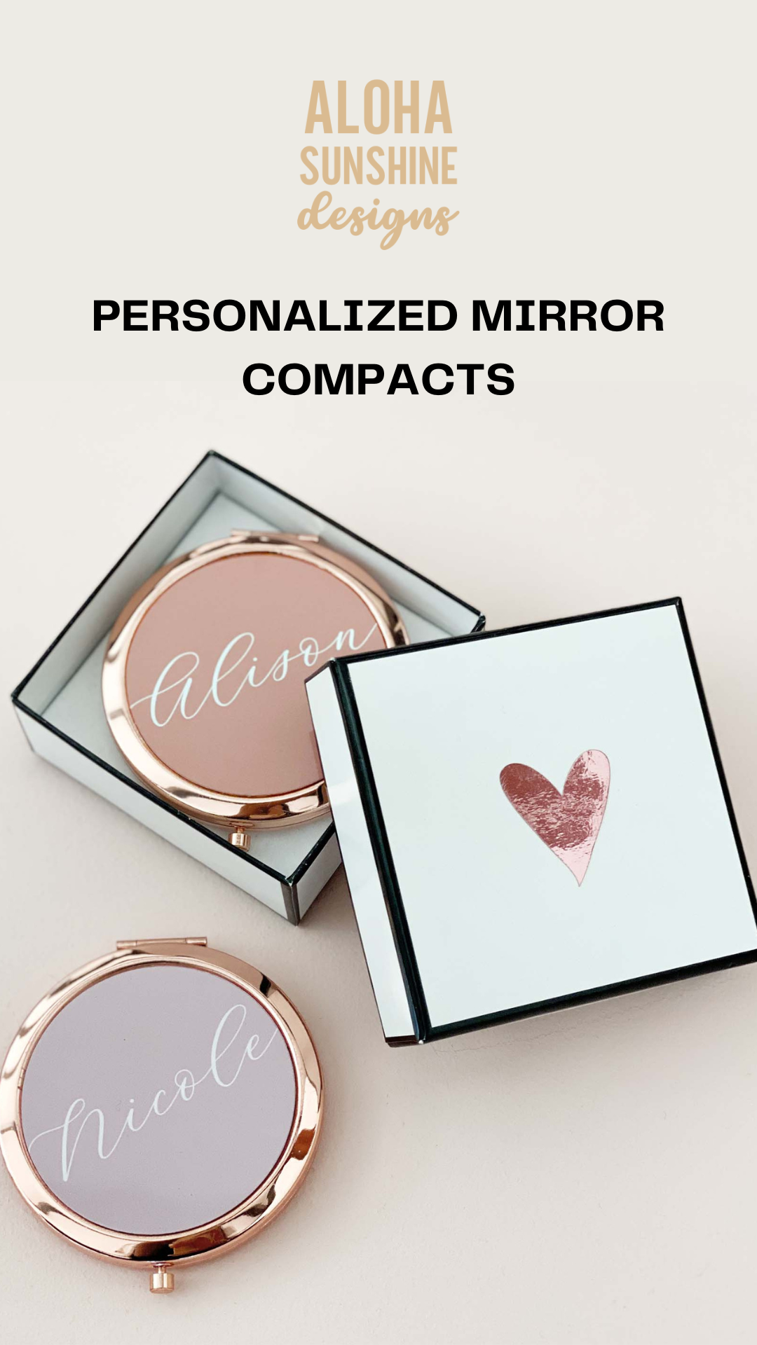 Personalized Compact Mirror