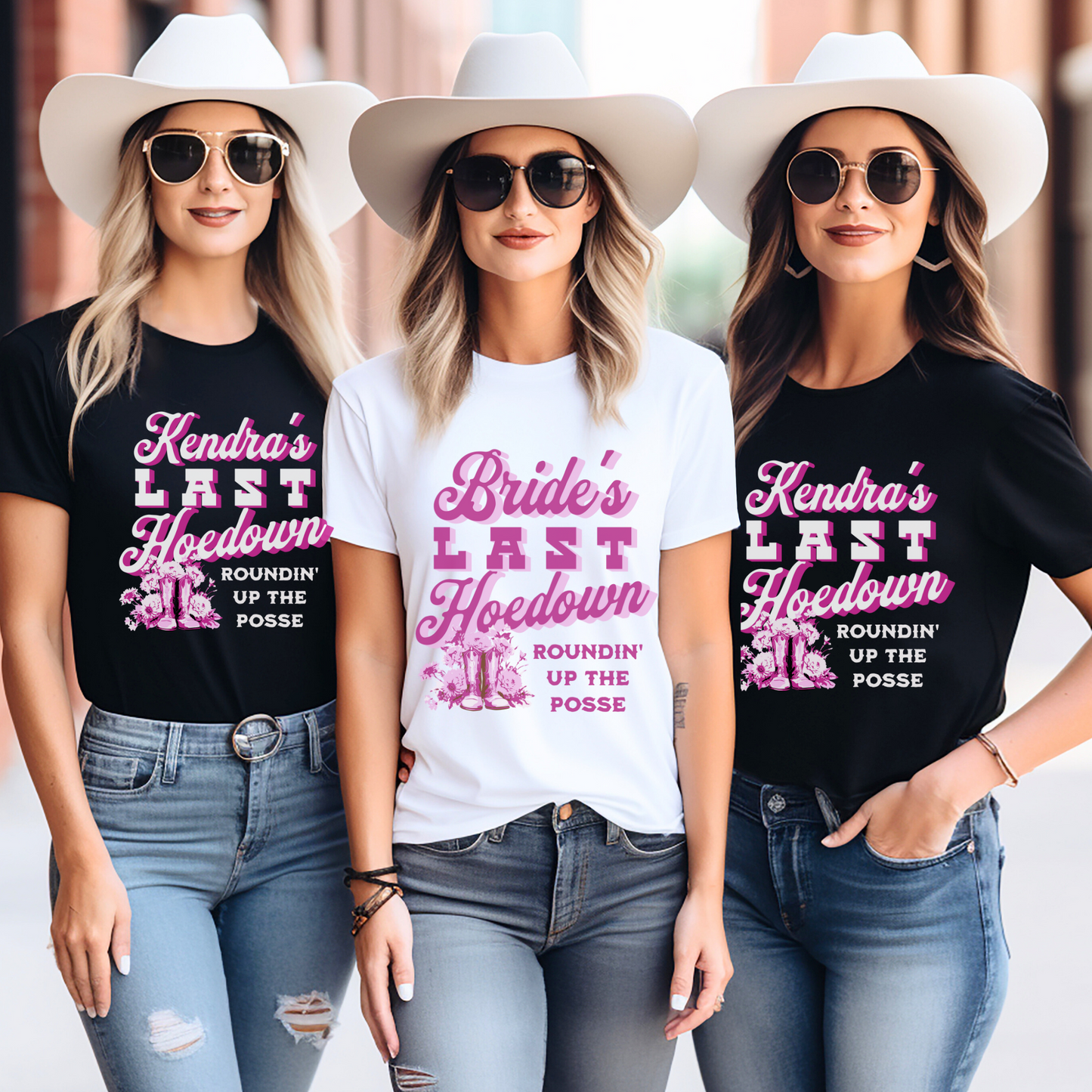 Last Hoedown Bachelorette Party Shirts