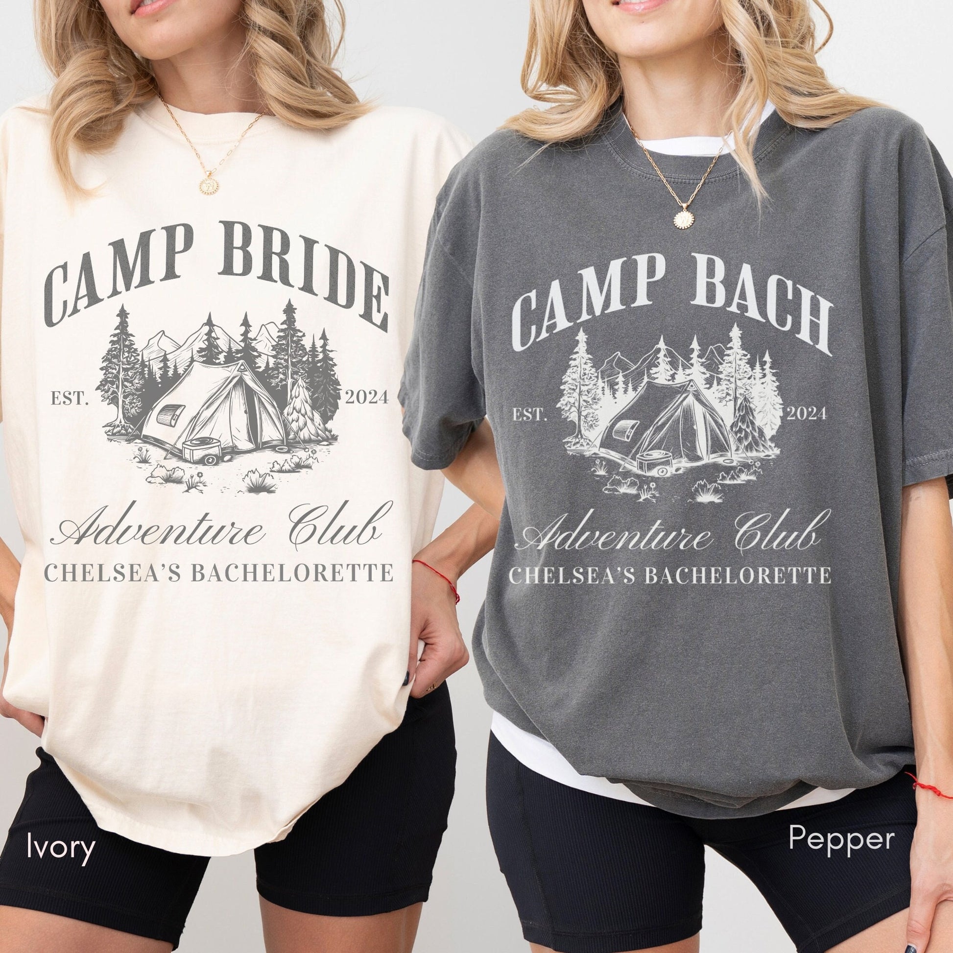 Camp Bachelorette Shirt Camp Themed Bachelorette Hiking Bachelorette Camp Bachelorette Party Shirts Last Trail Before the Veil Personalized