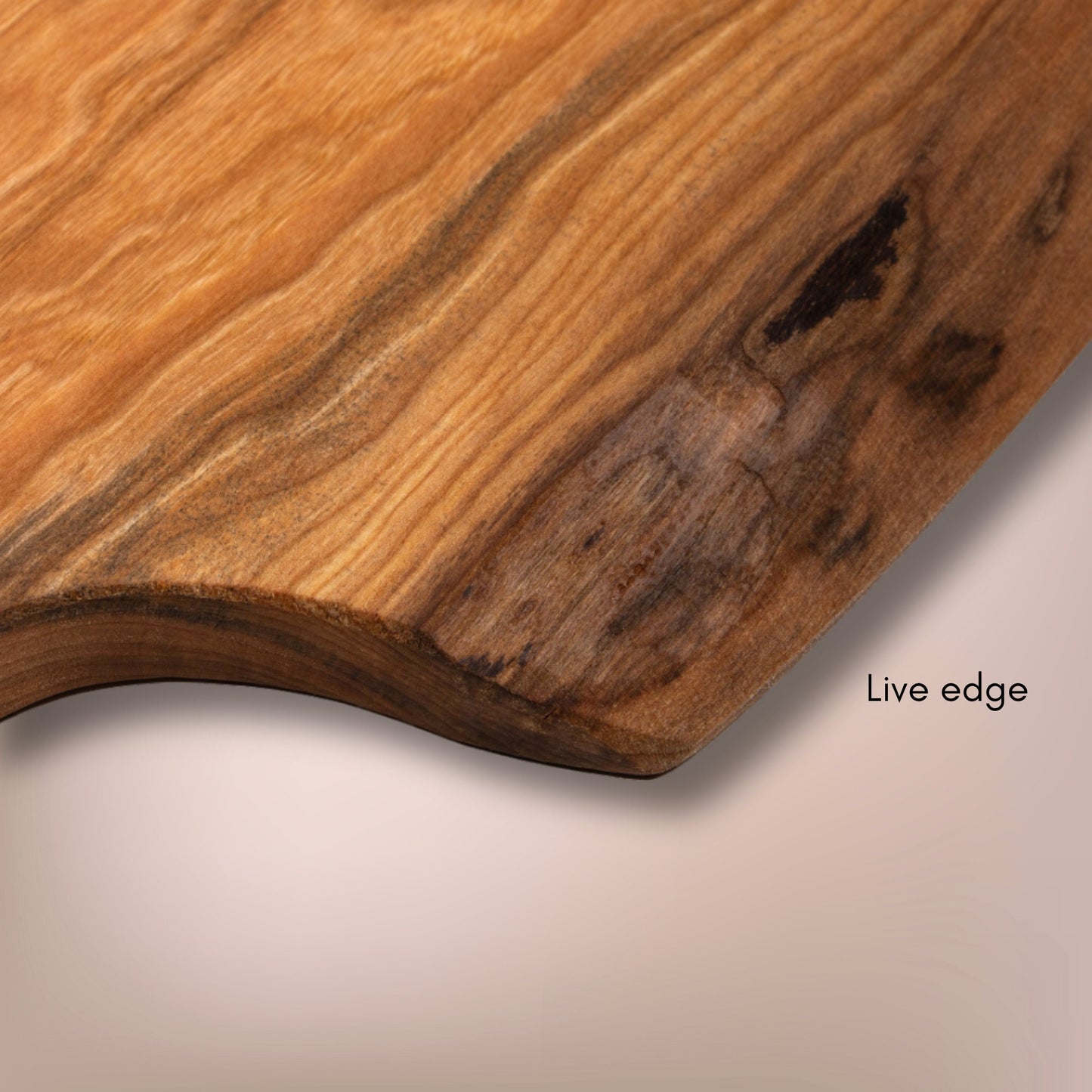 Live Edge Cutting Board With Handle