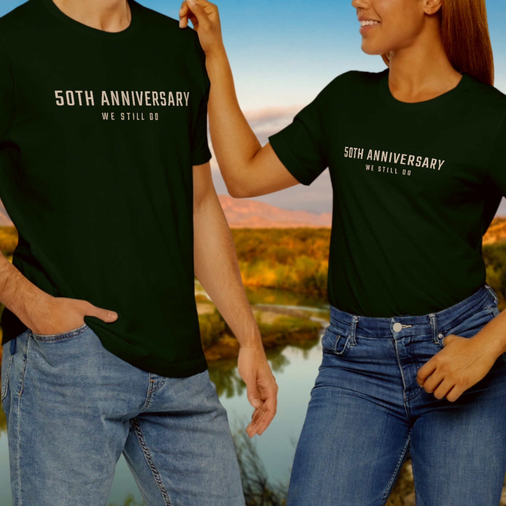 couple shirt design for anniversary