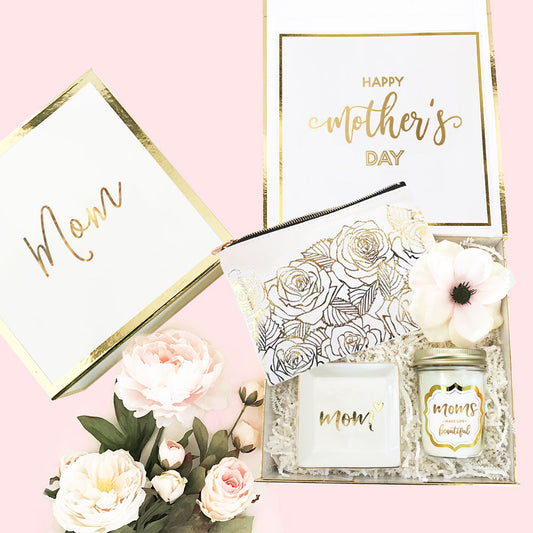 Happy Mother's Day Card Insert for Gift Box