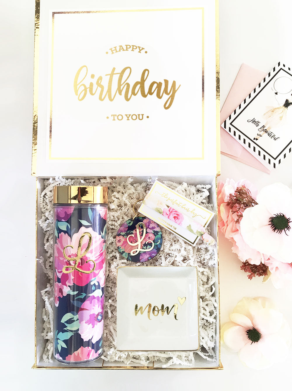 Buy Happy Birthday Box, Best Friend Birthday Gift Box, Birthday Care Package ,birthday Gift for Her,care Package for Her, BL FLORAL 1 Online in India -  Etsy