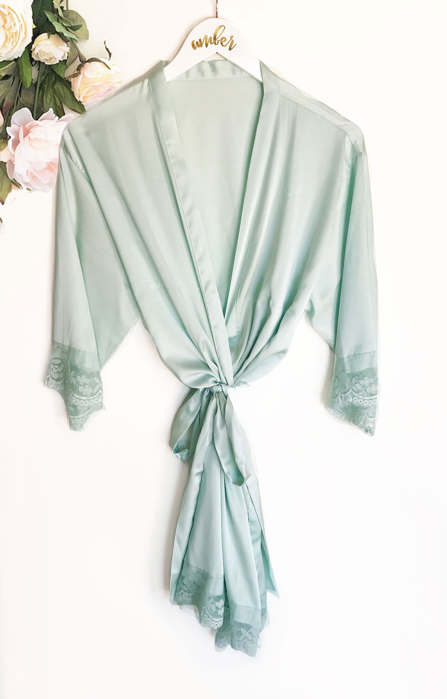 satin robe lace, satin lace robe, satin robe, satin robes, bridesmaid robes, satin bridesmaid robe, bridesmaid robes, aloha sunshine designs