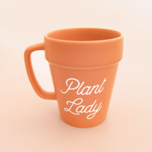 plant lady gift, plant lady mug, plant lady planter, cute office decor, coworker gift, aloha sunshine designs