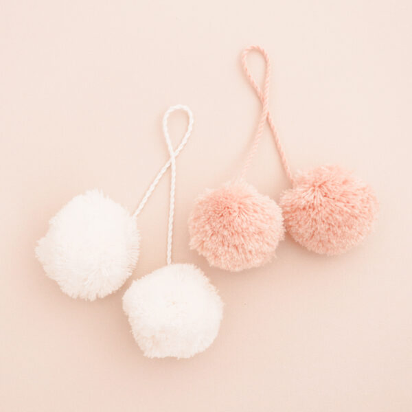 pom pom charm, purse charm, keychain charm, purse pom pom, purse pom poms, keychain pom poms, hanging pom poms
