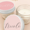 Personalized Bridesmaid Soy Wax Candle Jars - Image 3