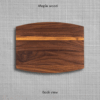 Taste and See Walnut Cutting Board - Image 3