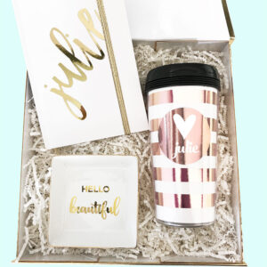 Personalized Journal - Gold Script Name - Image 7