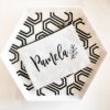 Custom Name Canvas Cosmetic Bag - Image 3