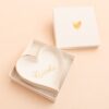 Monogram Heart Shaped Ring Dish - Image 4