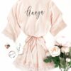 personalized bridesmaid robes, personalized bridesmaid gifts, bridesmaid robes, bridesmaid box gift ideas, aloha sunshine designs