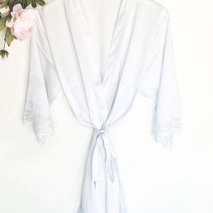 Satin Lace Robe - Image 5
