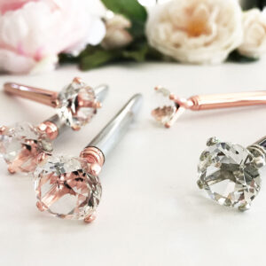aloha sunshine designs, diamond pens, bridesmaid gifts, bridesmaid proposal, bride gift
