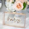 bride to be gift, bride gift, mrs gift, clear purse, acrylic purse, aloha sunshine designs, mrs gifts, engagement gift, future mrs gift