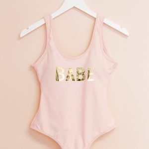 aloha sunshine designs, babe bathing suits, bridesmaid bathing suites, bachelorette party, bridal shower, bridal shower pool party