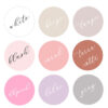 Personalized Bridesmaid Soy Wax Candle Jars - Image 4