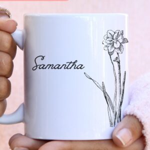 Birth Flower Mug - Image 9
