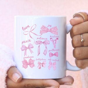 Fruit of the Spirit Christian Bow Mug - Image 10
