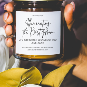 Illuminating the Best Mom Candle Personalized - Image 10