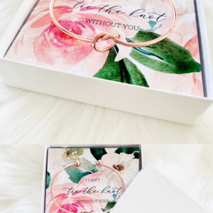 Knot Bracelet - Bridesmaid Gift - Image 3