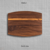 50th Anniversary Gift Walnut Cutting Board - Image 4