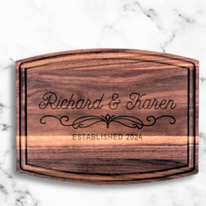 Personalized Cutting Board for Couples - Image 9
