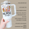 Personalized RN Nurse Tumbler 40 oz - Image 2