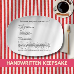 personalized recipe platter